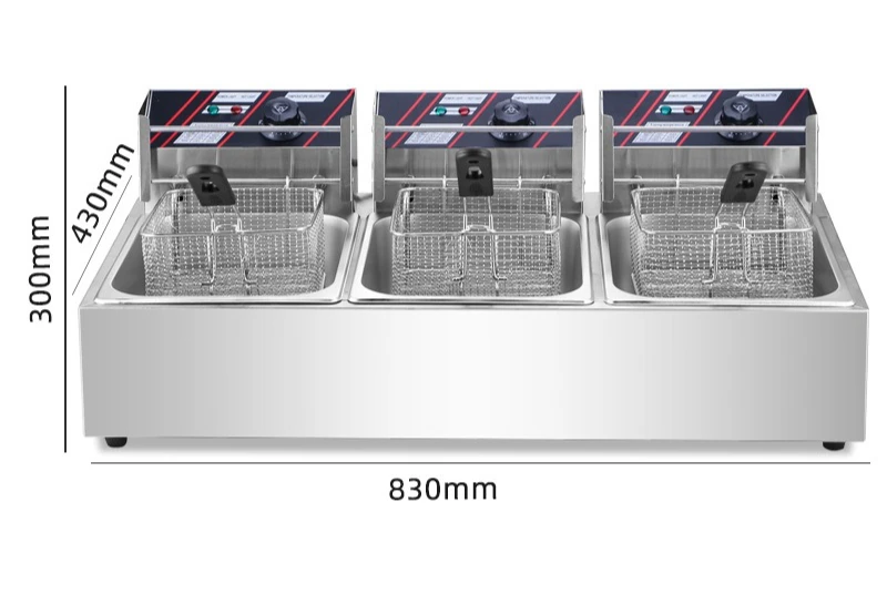 Electric Fryer Commercial 20L - 상업용 자동 튀김기 10L/20L/30L, 스테인리스 스틸