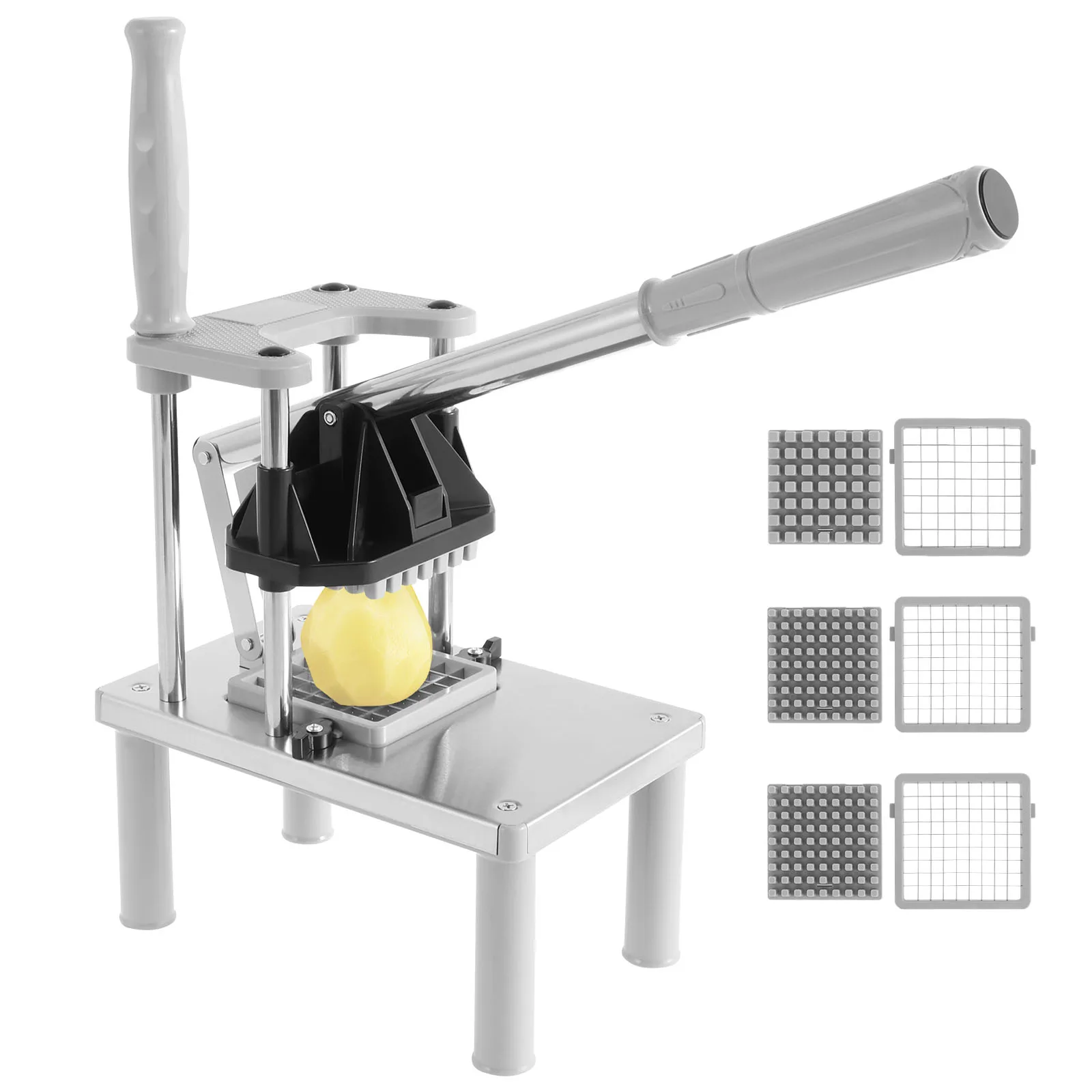 Commercial French Fry Cutter - 스테인리스 스틸 프렌치 프라이 커터, 상업용