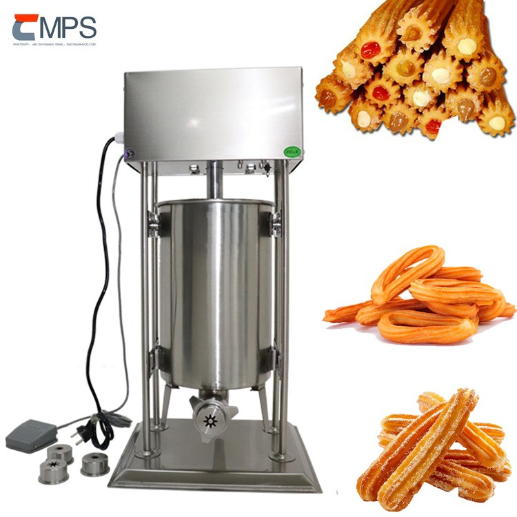 Electric Churro Maker Machine - 전기 상업용 스페인 추로스 제조기, 음식