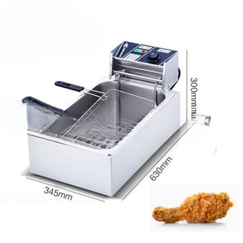 Electric Fryer Commercial 20L - 20L 전기 단일 탱크 프라이어 스테인리스