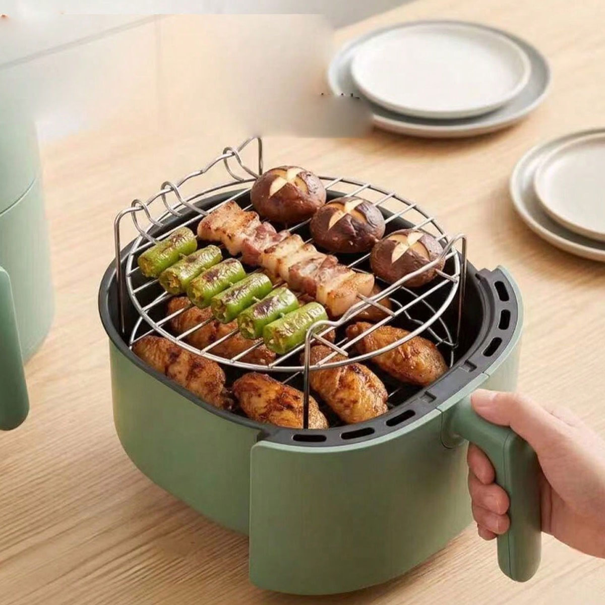 Fryer Oil Filtration Machine - 에어프라이어 그릴용 액세서리, 스테인리스 스틸 특수