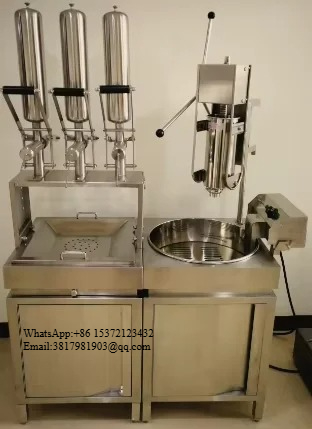 Electric Churro Maker Machine - 전문 전기 충전식 상업용 자동 츄러스