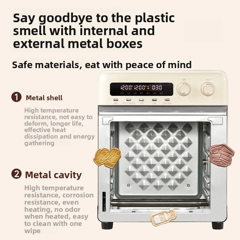 Electric Fryer Commercial 20L - 20L 다기능 에어프라이어 전기오븐 올인원 가전,