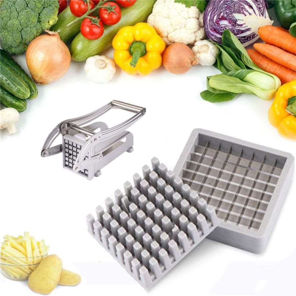 Commercial French Fry Cutter - 스테인리스 스틸 수동 감자 커터 블레이드