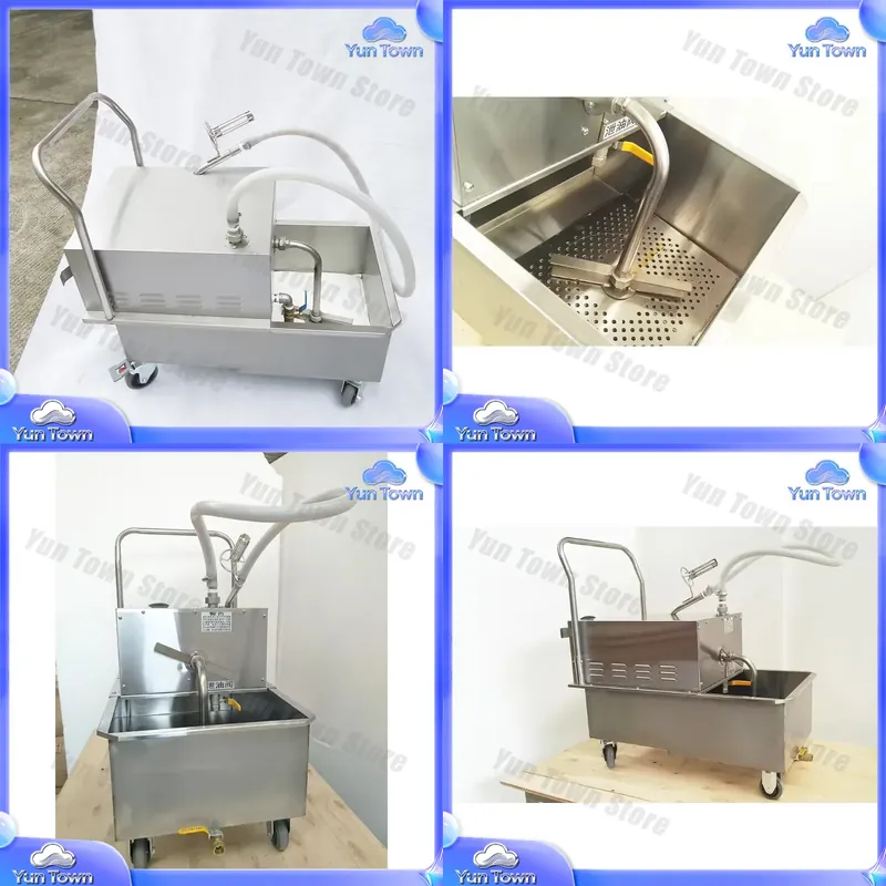 Fryer Oil Filtration Machine - GX-30 튀김기용 오일 필터 기계, 튀김기