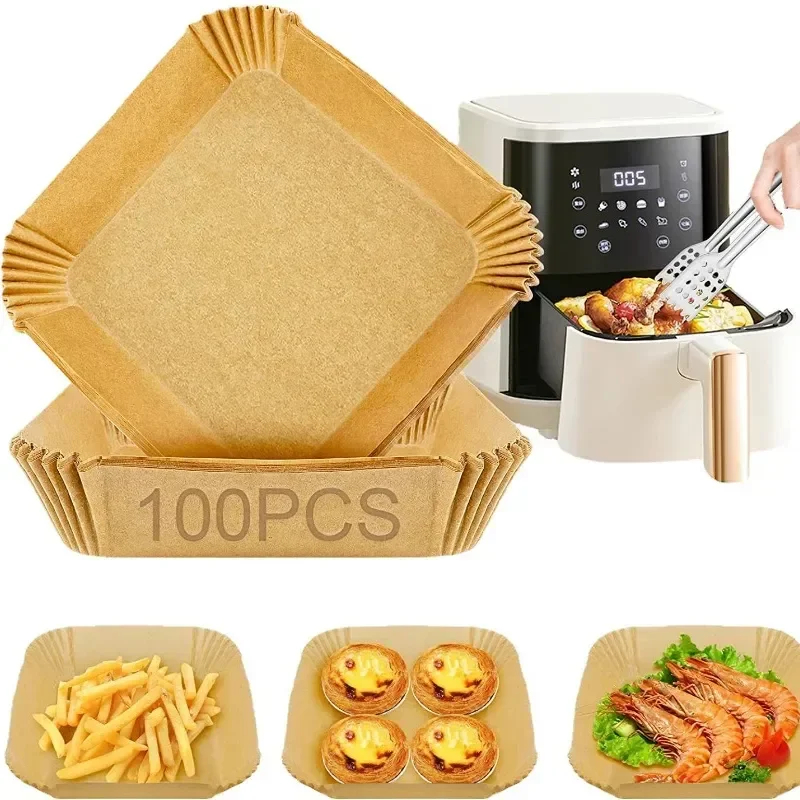 Fryer Oil Filtration Machine - 주방 에어프라이어용 베이킹 페이퍼 필터, 에어프라이어