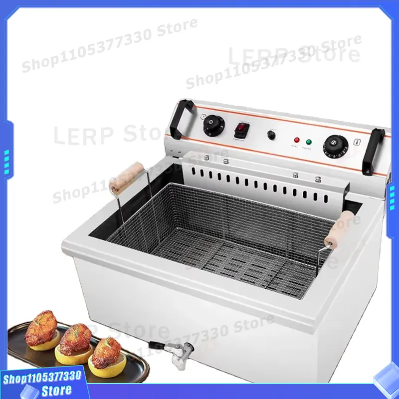 Countertop Deep Fryer With Timer - 상업용 전기 딥 프라이어 30L 카운터탑