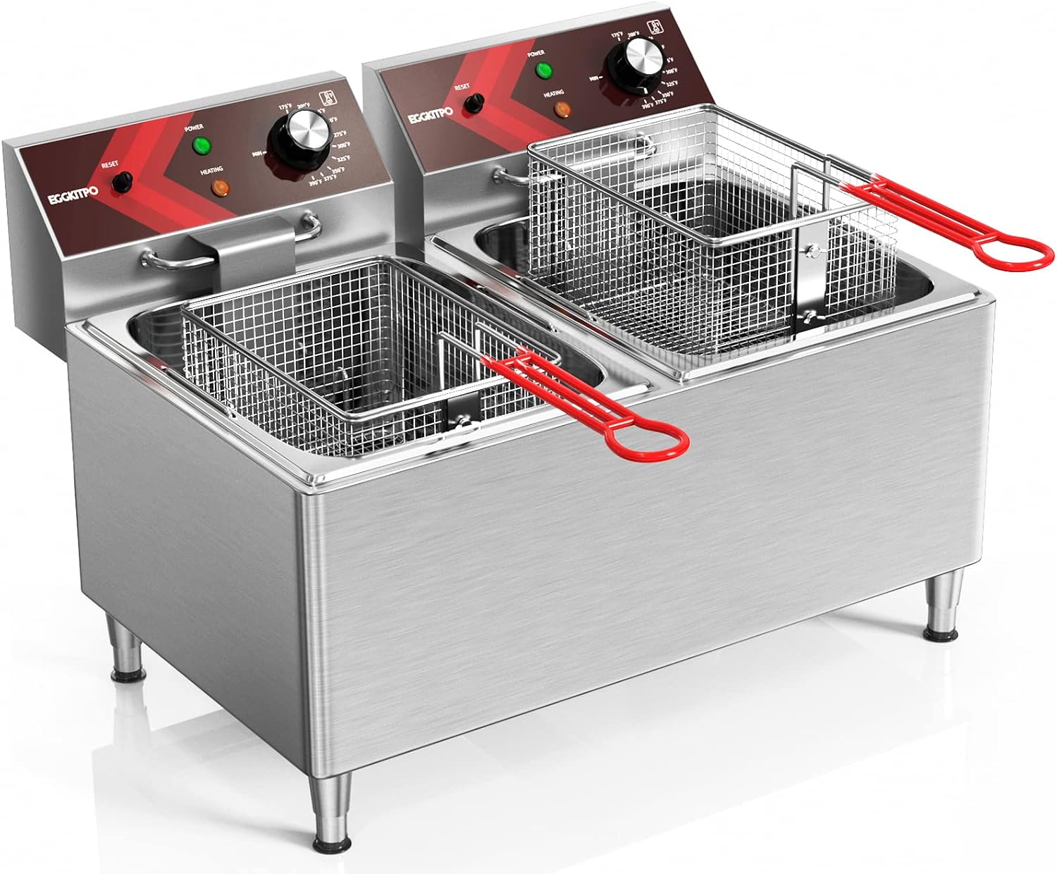 Fryer Basket Commercial Stainless - 상업용 딥 프라이어 12L x 2