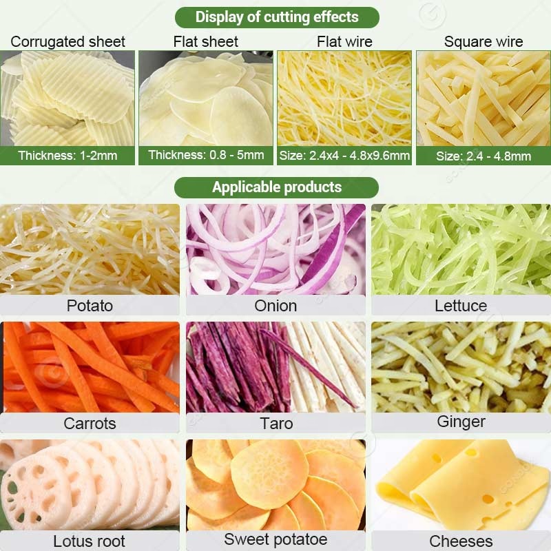 자동 당근 슬라이서, 상업용 고구마 칩 제조기, 생강  - Commercial French Fry Cutter 리뷰 및 가격