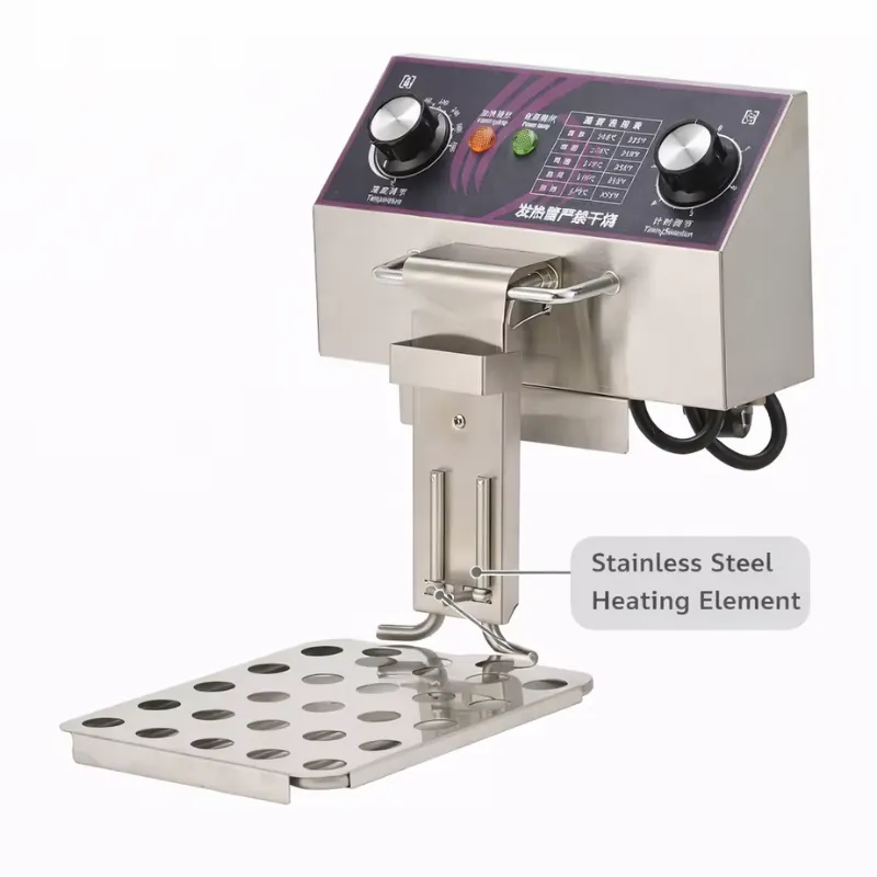 레스토랑 주방용 더블탱크 카운터탑 상업용 전기 딥프라이 - Countertop Deep Fryer With Timer 리뷰 및 가격