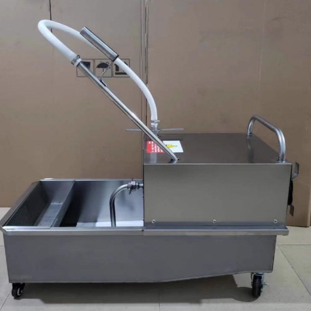 35L 스테인리스 스틸 상업용 딥 프라이어 오일 필터  - Fryer Oil Filtration Machine 리뷰 및 가격