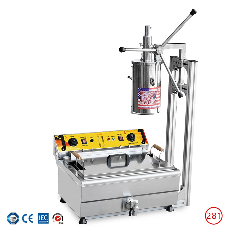 # 5L 전문 츄러스 제조기 스페인 츄러스 기계 전기  - Electric Churro Maker Machine 리뷰 및 가격