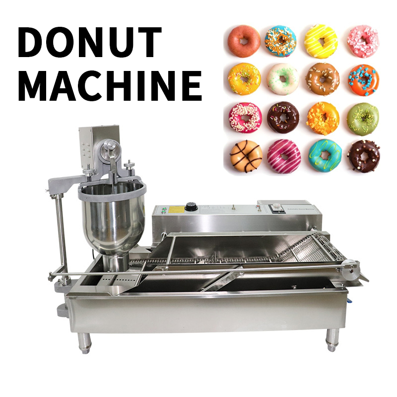 220V 상업용 이중 행 전기 난방 자동 도넛 기계,  - Commercial Donut Fryer Electric 리뷰 및 가격