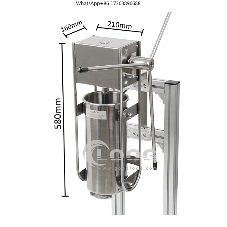 상업용 수동식 스테인리스 스틸 스페인식 수직 추로스 제 - Electric Churro Maker Machine 리뷰 및 가격