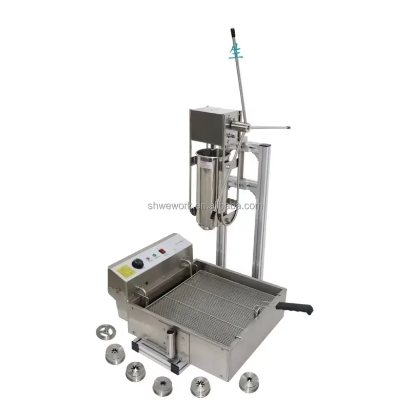상업용 전기 추로스 제조기, 프라이어 포함, 스페인 추 - Electric Churro Maker Machine 리뷰 및 가격
