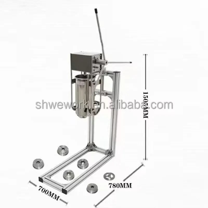 상업용 전기 추로스 제조기, 프라이어 포함, 스페인 추 - Electric Churro Maker Machine 리뷰 및 가격