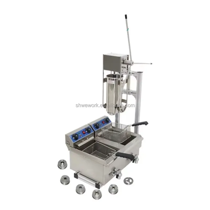 상업용 전기 추로스 제조기, 프라이어 포함, 스페인 추 - Electric Churro Maker Machine 리뷰 및 가격