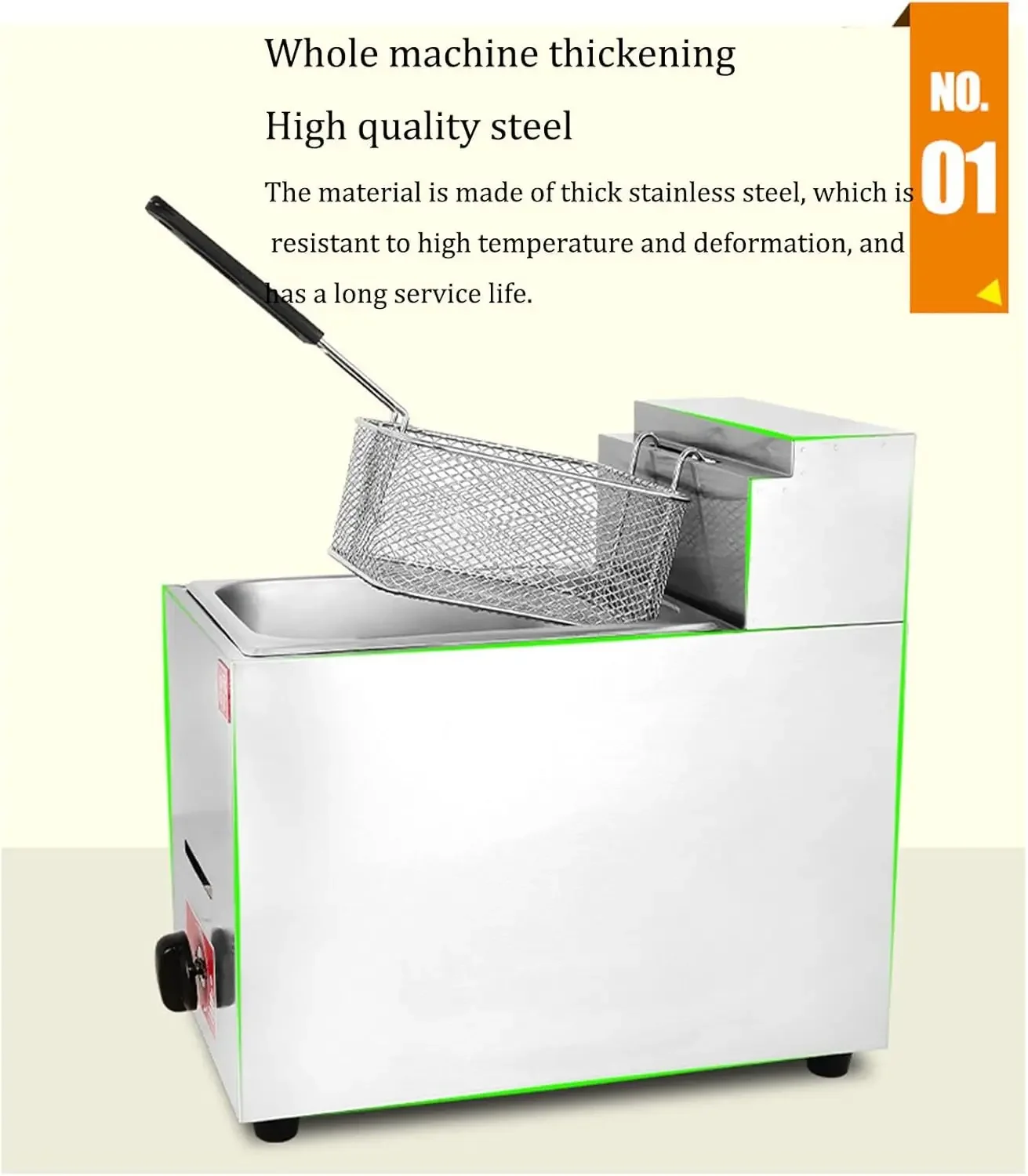 상업용 가스 프라이어 테이블탑 싱글/더블 실린더 프로판 - Commercial Gas Deep Fryer Propane 리뷰 및 가격