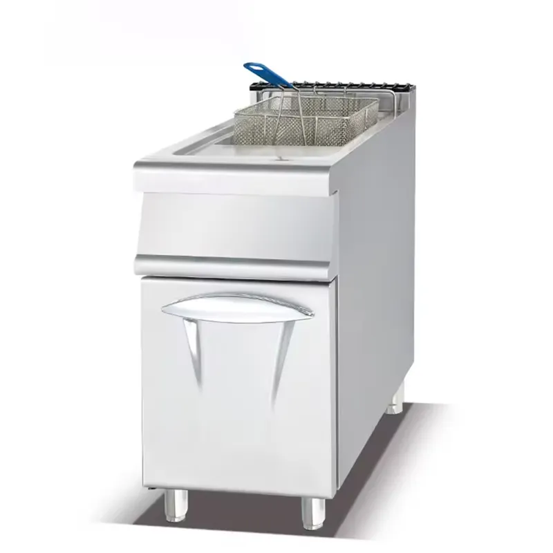 상업용 가스 튀김기 1탱크 1바스켓, 레스토랑 주방용  - Commercial Gas Deep Fryer Propane 리뷰 및 가격