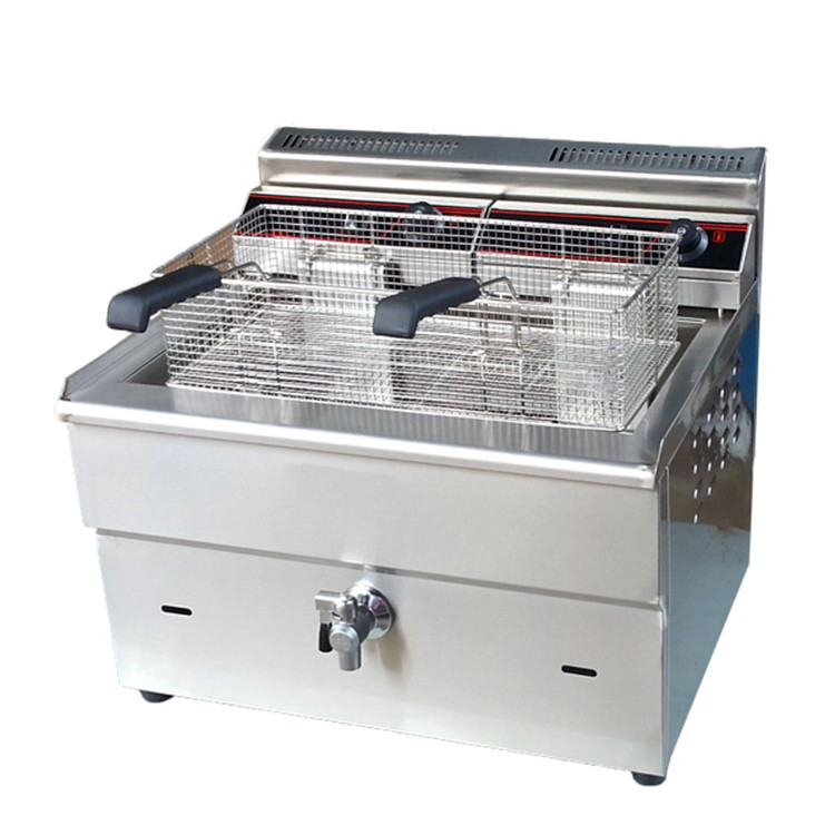 상업용 가스 딥 프라이어, 프로판 40L 스테인리스 스 - Commercial Gas Deep Fryer Propane 리뷰 및 가격