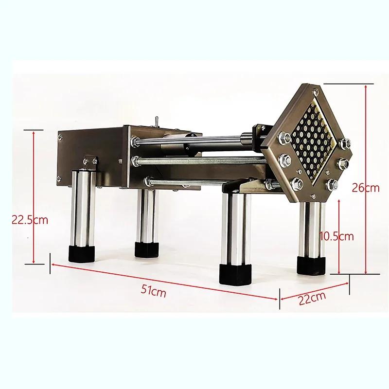 8mm 10mm 12mm 15mm 야채 절단기 전기 감 - Commercial French Fry Cutter 리뷰 및 가격
