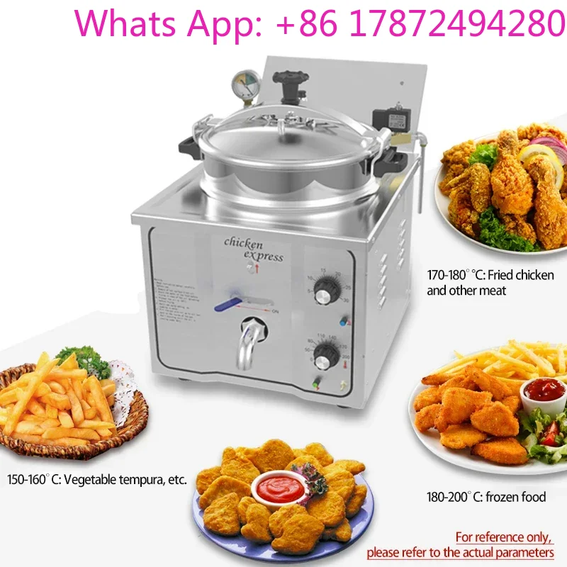 고압 튀김기 상업용 전기 튀김기 카운터탑 튀김기 단일  - Pressure Fryer Commercial Chicken 리뷰 및 가격