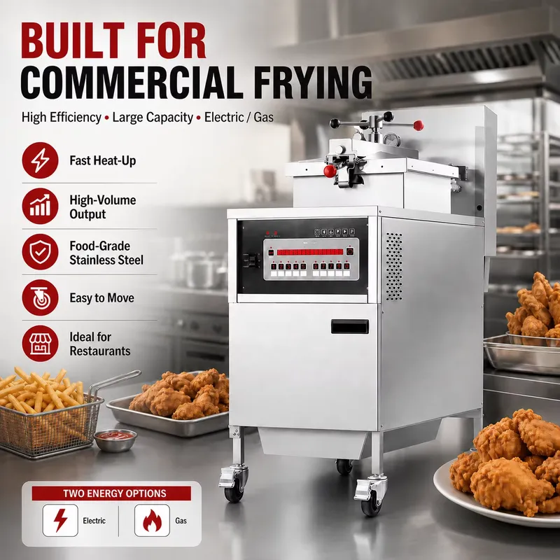 헤니 치킨 전기 압력 튀김기, 상업용 압력 튀김기 판매 - Pressure Fryer Commercial Chicken 리뷰 및 가격