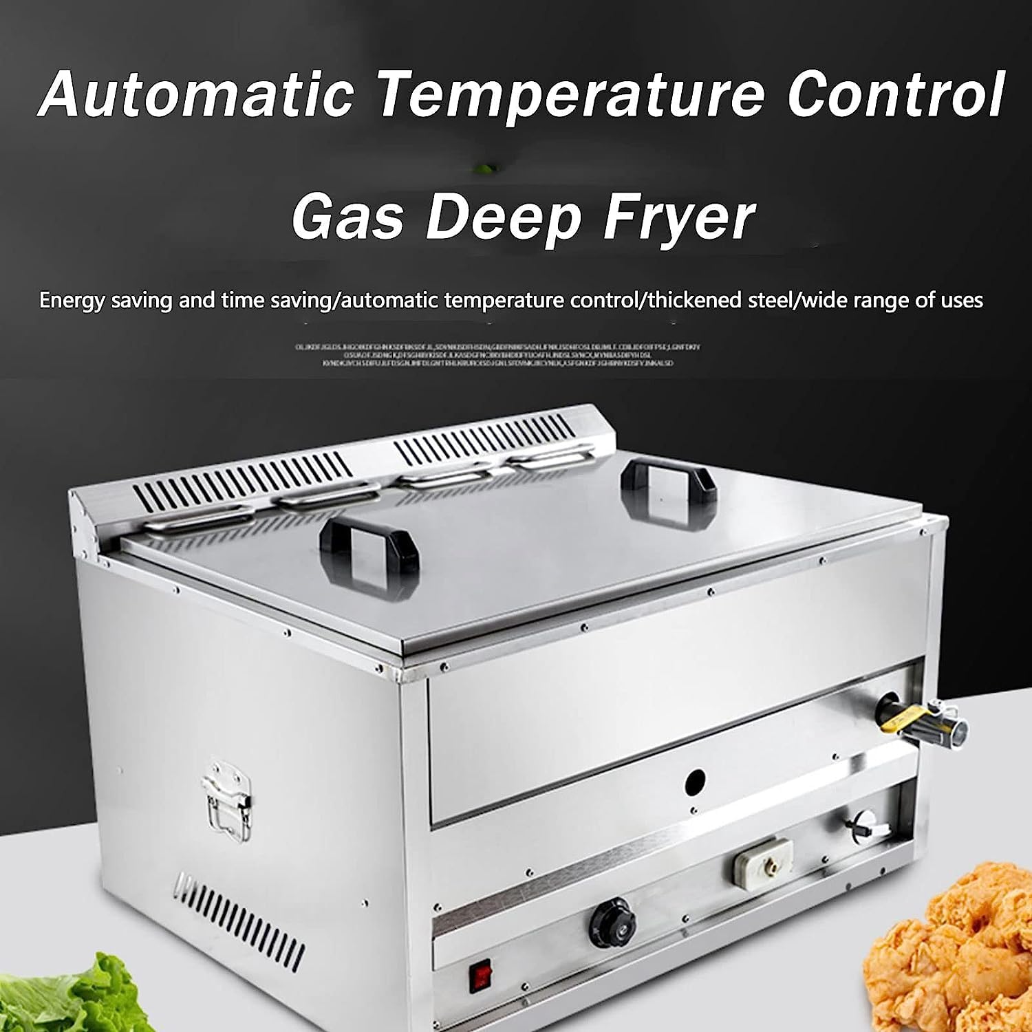 상업용 가스 튀김기, 조리대용 프로판 가스 튀김기, 독 - Commercial Gas Deep Fryer Propane 리뷰 및 가격