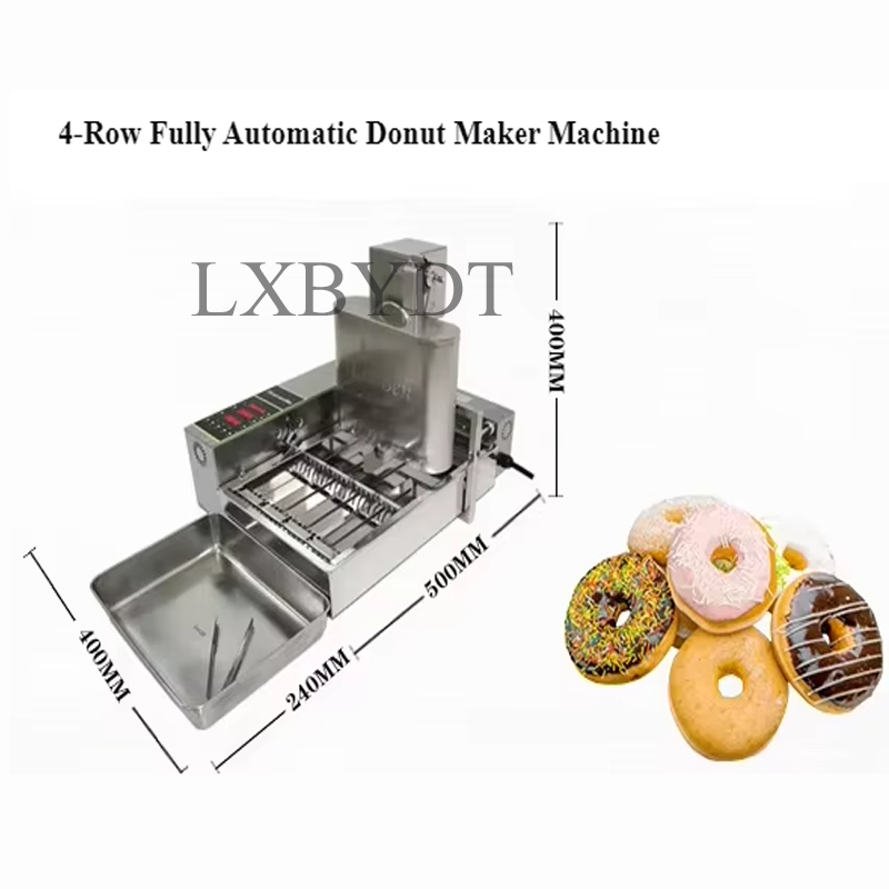 자동 전기 도넛 제조기 상업용 4열 미니 기계 (튀김기 - Commercial Donut Fryer Electric 리뷰 및 가격