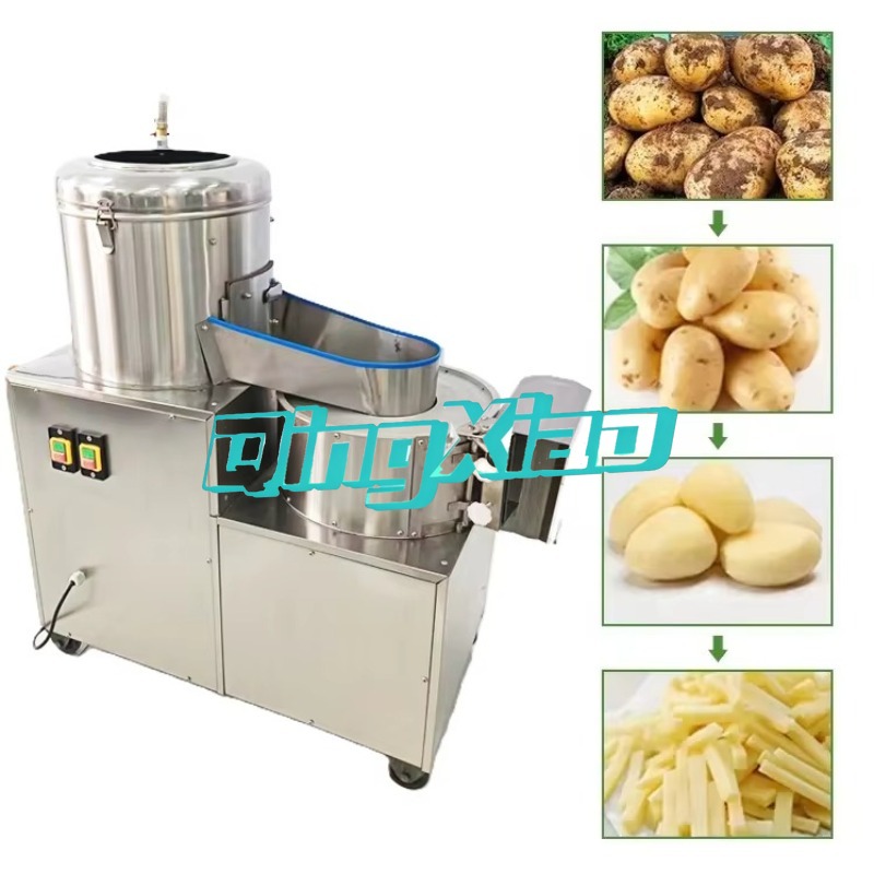 상업용 감자 타로 껍질 벗기기 세척 슬라이싱 절단 올인 - Commercial Potato Peeler Machine 리뷰 및 가격