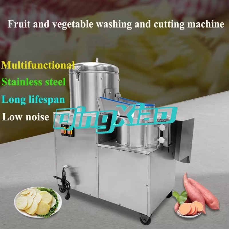 상업용 감자 타로 껍질 벗기기 세척 슬라이싱 절단 올인 - Commercial Potato Peeler Machine 리뷰 및 가격