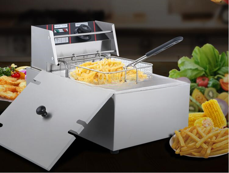 20L 전기 단일 탱크 프라이어 스테인리스 스틸 프라이 - Electric Fryer Commercial 20L 리뷰 및 가격