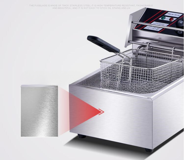 20L 전기 단일 탱크 프라이어 스테인리스 스틸 프라이 - Electric Fryer Commercial 20L 리뷰 및 가격
