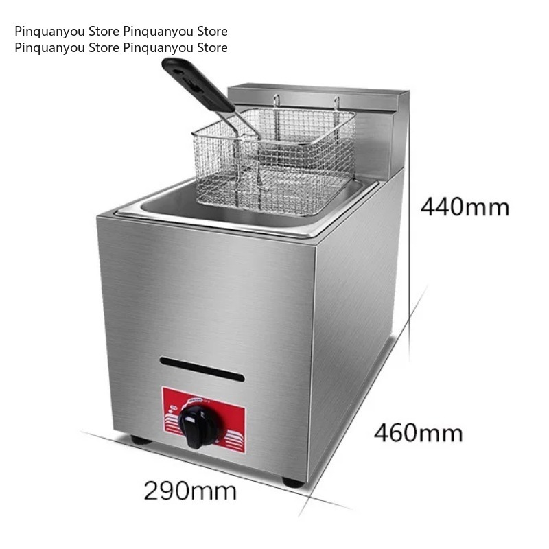 스테인리스 스틸 상업용 LPG 딥 프라이어 FY71,  - Commercial Gas Deep Fryer Propane 리뷰 및 가격