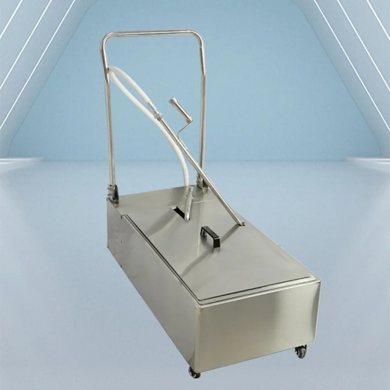 48L 용량의 오일 여과 카트, 스테인리스 스틸 재질의 - Fryer Oil Filtration Machine 리뷰 및 가격