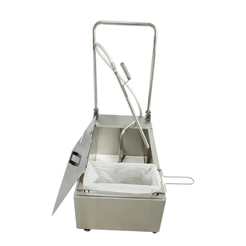 48L 용량의 오일 여과 카트, 스테인리스 스틸 재질의 - Fryer Oil Filtration Machine 리뷰 및 가격
