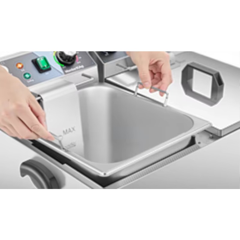 바구니와 뚜껑이 있는 전기 딥 프라이어, 타이머와 오일 - Countertop Deep Fryer With Timer 리뷰 및 가격