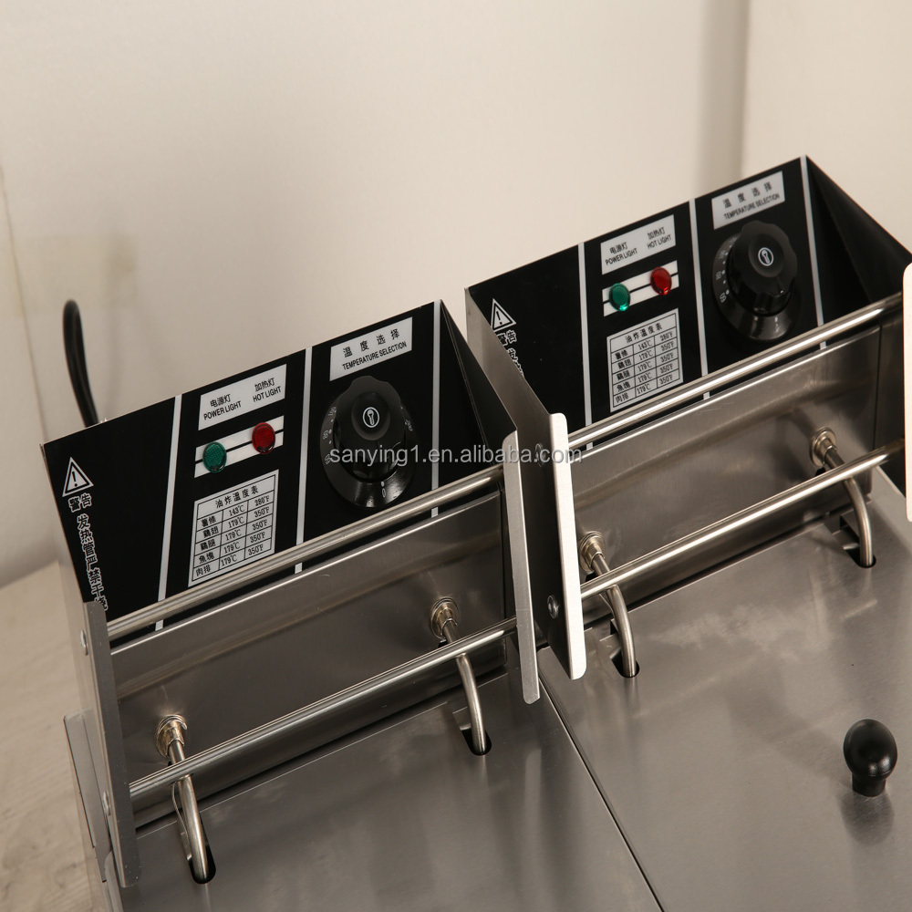 상업용 튀김기 12L + 12L 더블 탱크 전기 딥 프 - Commercial Deep Fryer Double Tank 12L 리뷰 및 가격