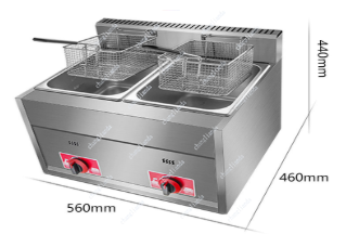 상업용 LPG 가스 딥 프라이어, 8L 바스켓 및 뚜껑 - Commercial Gas Deep Fryer Propane 리뷰 및 가격