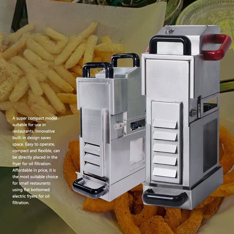 새로운 딥 프라이어 오일 여과기, 식용유 정제기 - Fryer Oil Filtration Machine 리뷰 및 가격