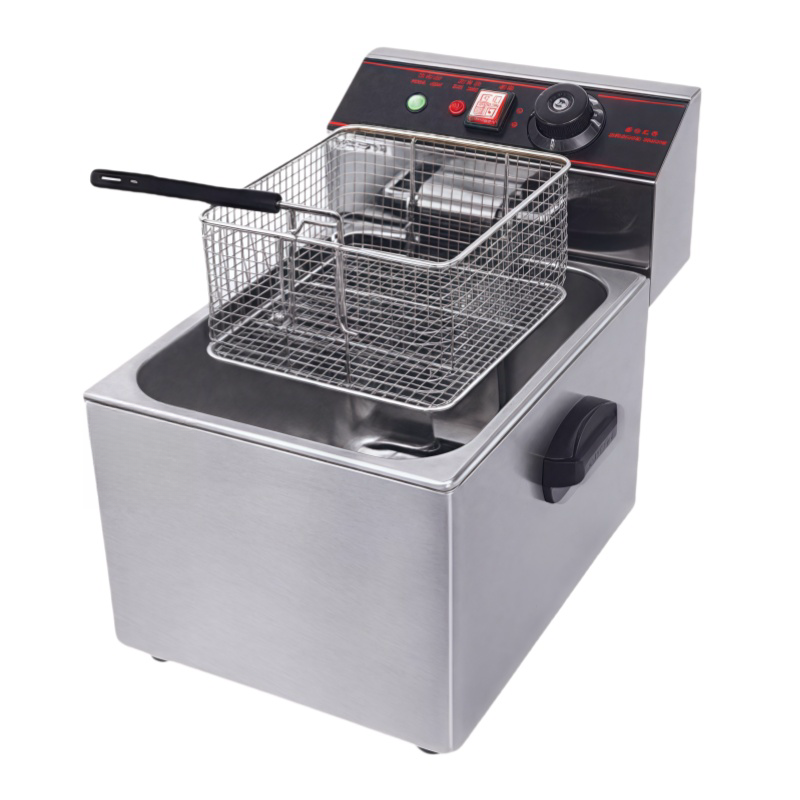 CE 인증 6L 8L 12L 16L 이중 탱크 전기 가 - Commercial Deep Fryer Double Tank 12L 리뷰 및 가격