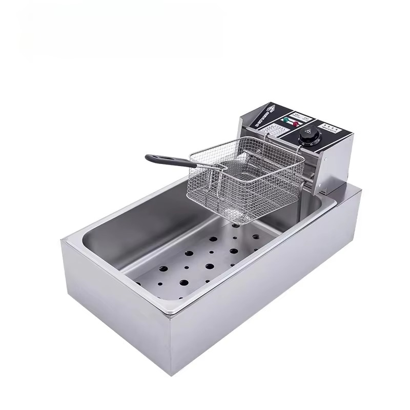 12L 전기 상업용 딥 프라이어 3KW 220V 고온  - Fryer Basket Commercial Stainless 리뷰 및 가격