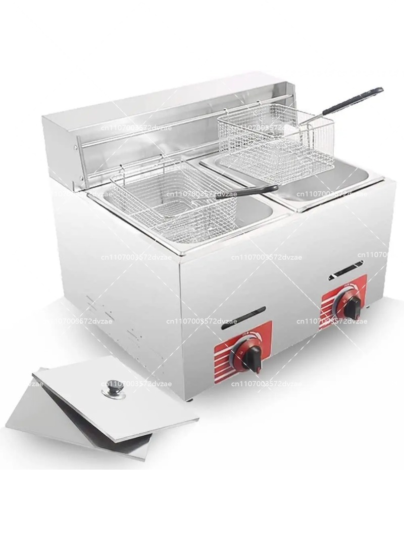 상업용 가스 딥 프라이어, 8L 바스켓 및 뚜껑 포함, - Commercial Gas Deep Fryer Propane 리뷰 및 가격