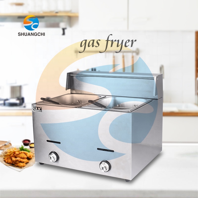 산업용 12L 스테인리스 스틸 가스 딥 프라이어 상업용 - Fryer Basket Commercial Stainless 리뷰 및 가격