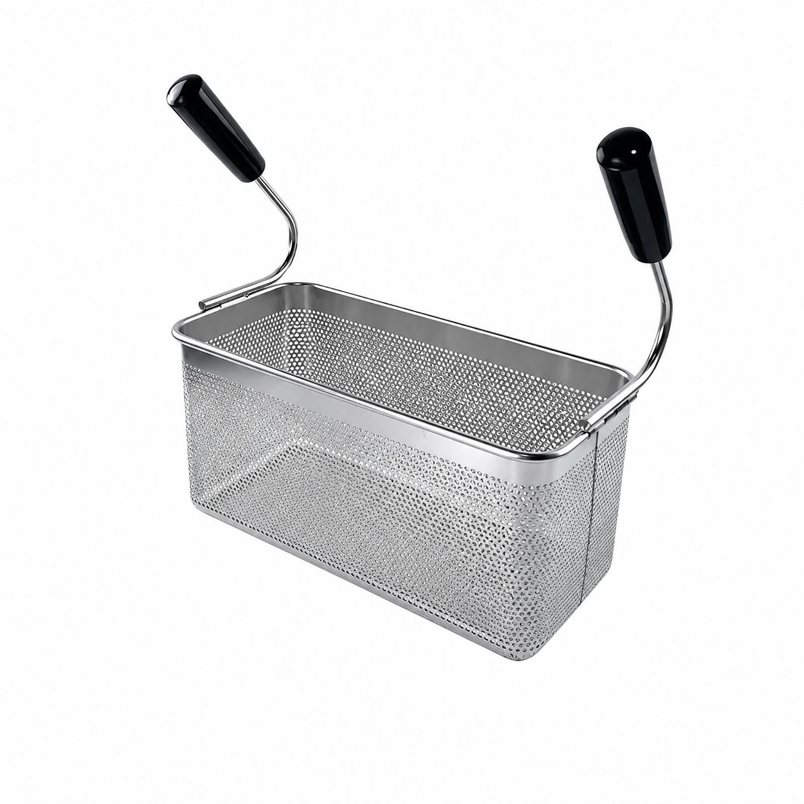 내열성이 뛰어난 검은색 손잡이가 달린 상업용 튀김 바구 - Fryer Basket Commercial Stainless 리뷰 및 가격
