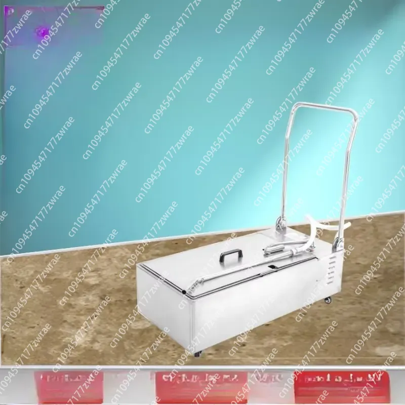 110V 미국식 이동식 오일 필터 카트, 상업용 튀김기 - Fryer Oil Filtration Machine 리뷰 및 가격