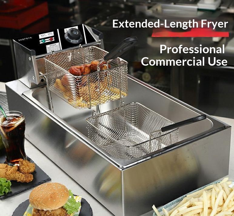 10L/20L/22L 울트라 두꺼운 스테인리스 스틸 상 - Electric Fryer Commercial 20L 리뷰 및 가격