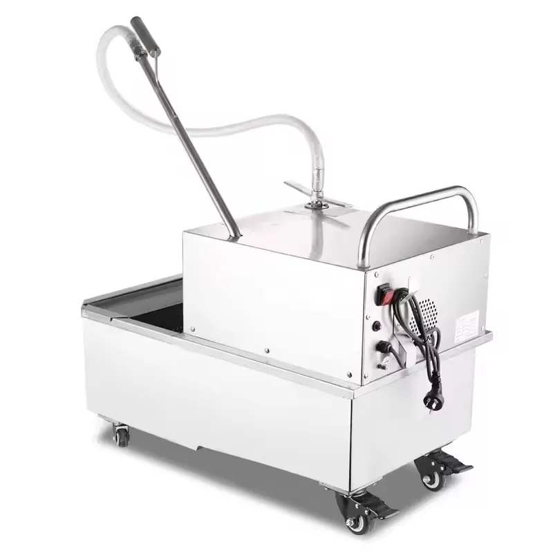 YWM 인증 상업용 48L 스테인리스 스틸 식용유 여과 - Fryer Oil Filtration Machine 리뷰 및 가격