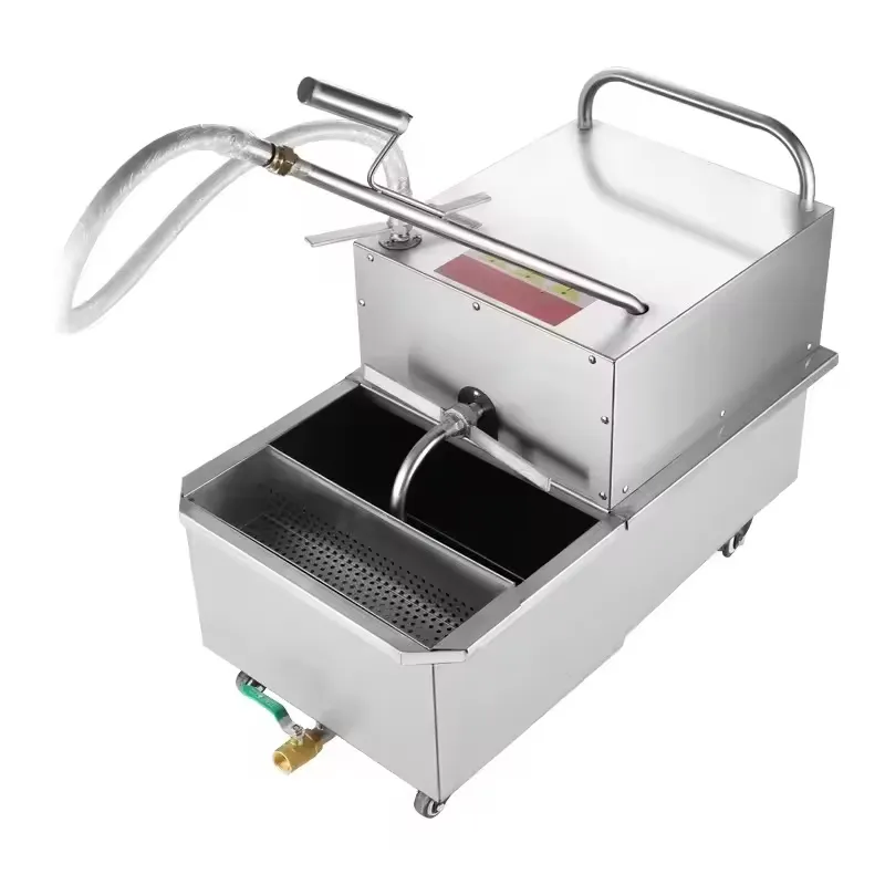 YWM 인증 상업용 48L 스테인리스 스틸 식용유 여과 - Fryer Oil Filtration Machine 리뷰 및 가격
