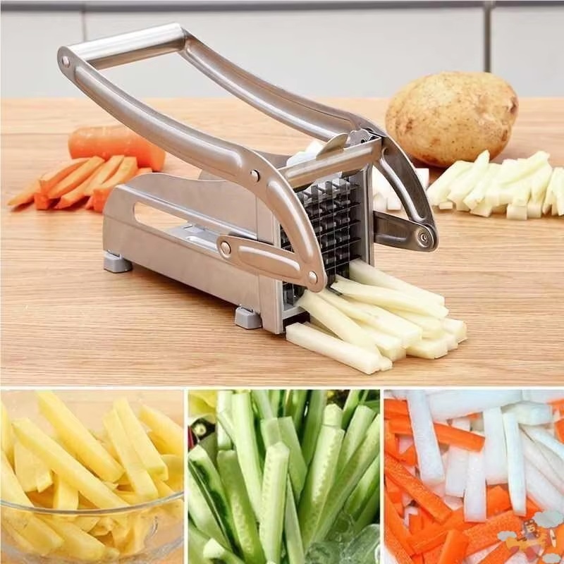 휴대용 수동 감자튀김 제조기 주방 야채 스트립 커터 가 - Commercial French Fry Cutter 리뷰 및 가격